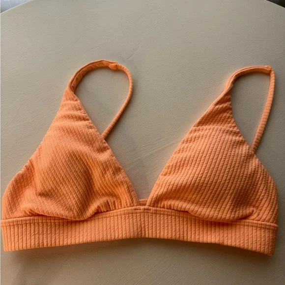 Billabong Peach Ribbed Swimwear - Picture 4 of 10